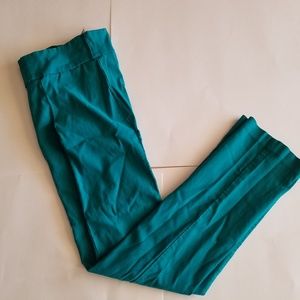 BWear Turquoise Tight Stretch Pants Sz Small